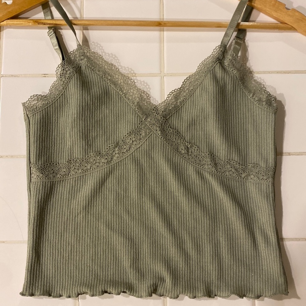 Teal tanktop